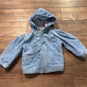 Vintage 80s 90s‎ JOYEUX GAMINS HAPPY KIDS Baby Toddler Corduroy Jacket 18 Months